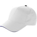 Cotton cap Beau, white (9114-02CD)