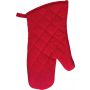 Cotton oven mittens Elsie, red