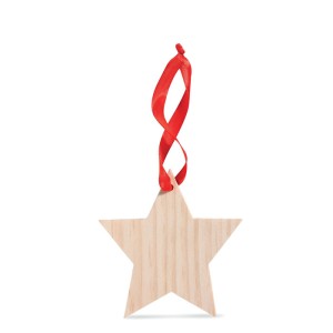 Star shaped hanger, Wood
