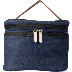 Denim cooler bag Franz, blue (Cooler bags)