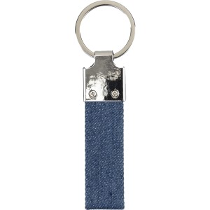 Denim keychain Enzi, blue (Keychains)