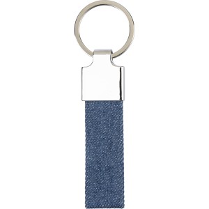 Denim keychain Enzi, blue (Keychains)