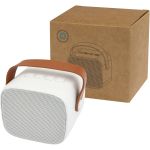 Diya 3W wireless recycled plastic speaker, White (12443601)