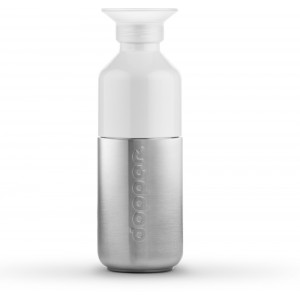 Dopper Steel 350 ML, silver/white