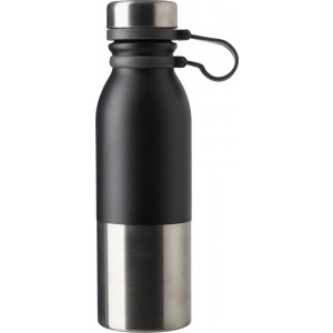 Stainless steel bottle (600 ml) Will, black