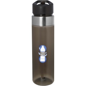 Dylan 650 ml Tritan water bottle with flip spout lid, Grey (Sport bottles)