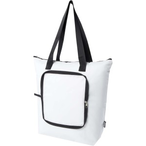 EcoFold RPET foldable tote cooler bag 15L, White