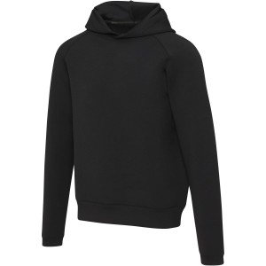 Danali unisex interlock sports hoodie, Solid black