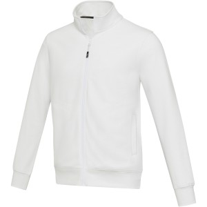 Galena unisex Aware<sup>™</sup> recycled full zip sweater, White