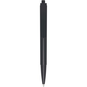 Elsa recycled plastic ballpoint pen, Solid black (Plastic pen)