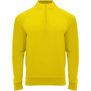 Epiro long sleeve kids quarter zip sweatshirt, Yellow (Pullovers)