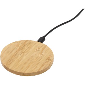 Essence wireless charging pad, Bamboo, Brown (Powerbanks)