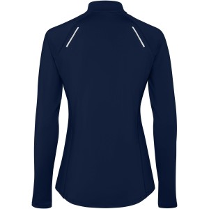 Estambul long sleeve women's half zip sweatshirt, Navy Blue (Pullovers)