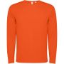 Estoril long sleeve unisex t-shirt, Fire orange
