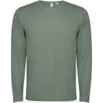Estoril long sleeve unisex t-shirt, Laurel green (R0432D7)