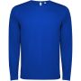 Estoril long sleeve unisex t-shirt, Royal blue