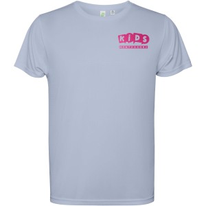 Estoril short sleeve kids t-shirt, Zen Blue (T-shirt, mixed fiber, synthetic)