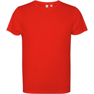 Estoril short sleeve men's t-shirt, Red (T-shirt, mixed fiber, synthetic)