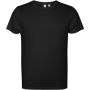 Estoril short sleeve men's t-shirt, Solid black