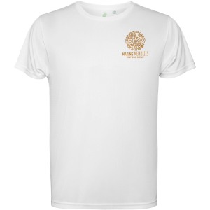 Estoril short sleeve men's t-shirt, White (T-shirt, mixed fiber, synthetic)