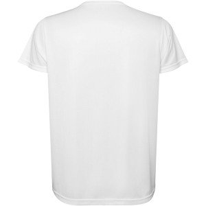 Estoril short sleeve men's t-shirt, White (T-shirt, mixed fiber, synthetic)
