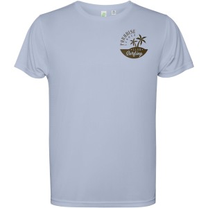 Estoril short sleeve men's t-shirt, Zen Blue (T-shirt, mixed fiber, synthetic)