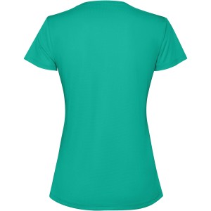 Estoril short sleeve women's t-shirt, Jade green (T-shirt, mixed fiber, synthetic)