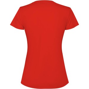 Estoril short sleeve women's t-shirt, Red (T-shirt, mixed fiber, synthetic)