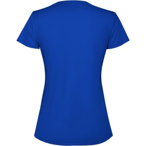 Estoril short sleeve women's t-shirt, Royal blue (T-shirt, mixed fiber, synthetic)