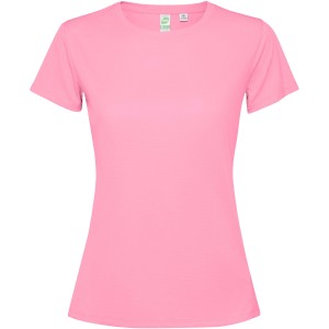 Estoril short sleeve women's t-shirt, Silk pink (T-shirt, mixed fiber, synthetic)