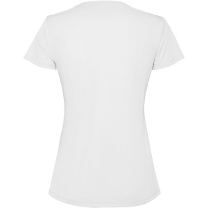 Estoril short sleeve women's t-shirt, White (T-shirt, mixed fiber, synthetic)