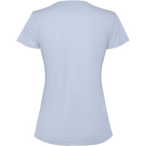 Estoril short sleeve women's t-shirt, Zen Blue (T-shirt, mixed fiber, synthetic)