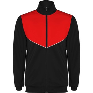 Evans kids tracksuit, Black, Red
