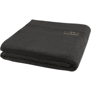 Evelyn 450 g/m2 cotton bath towel 100x180 cm, Anthracite (Towels)