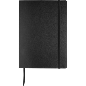 Executive A4 hard cover notebook, solid black (Notebooks)