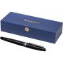 Expert rollerball pen, solid black,Silver