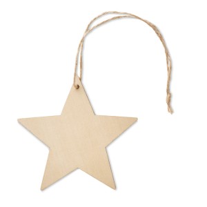Wooden star shaped hanger, Wood