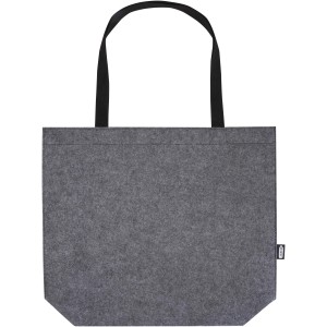 Felta GRS recycled felt gusset tote bag 20L, Medium grey (Shopping bags)