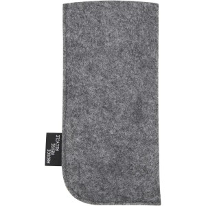 Felta GRS recycled pouch for glasses, Medium grey (Pouches, paper bags, carriers)