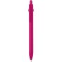 Fidget recycled plastic ballpoint pen (black ink), Magenta