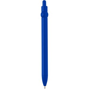 Fidget recycled plastic ballpoint pen (black ink), Royal blu (Plastic pen)