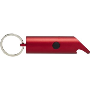 Flare RCS recycled aluminium IPX LED light and bottle opener (Keychains)