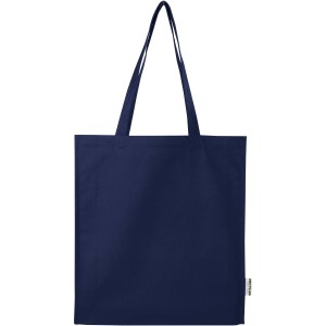 Florida 270 g/m2 GRS recycled gusset tote bag 14L, Navy (Shopping bags)