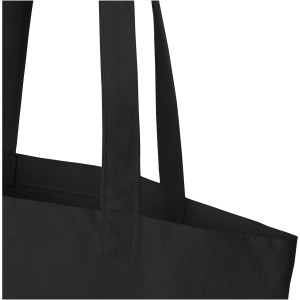 Florida 270 g/m2 GRS recycled tote bag 10L, Solid black (Shopping bags)