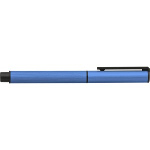 Aluminium rollerball, light blue (Fountain-pen, rollerball)