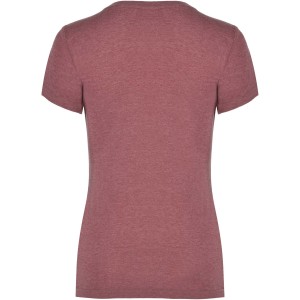 Fox short sleeve women's t-shirt, Heather Garnet (T-shirt, 90-100% cotton)