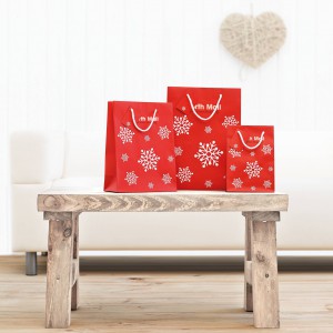 Gift paper bag large, Red (Pouches, paper bags, carriers)