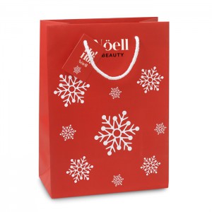 Gift paper bag medium, Red (Pouches, paper bags, carriers)