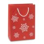 Gift paper bag medium, Red