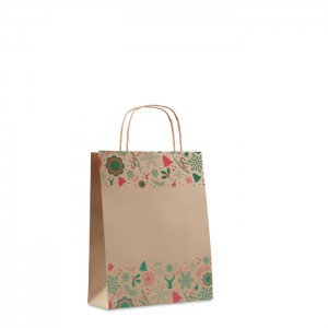 Gift paper bag small, Beige (Pouches, paper bags, carriers)